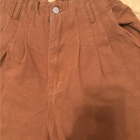 Aaron & amber denim pleated high waist ankle S - Picture 8 of 8